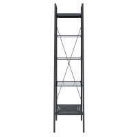 Стеллаж для ванной KONSENSA Бруклин 40x35x170 см цвет черный