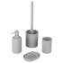Дозатор для жидкого мыла Swensa Swanny Granit3 SWP-8024GRY-01 цвет серый