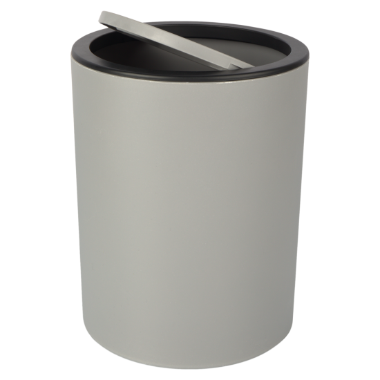 Контейнер для мусора Swensa Lensk Soft SWB-9024GRY 5 л пластик цвет серый матовый