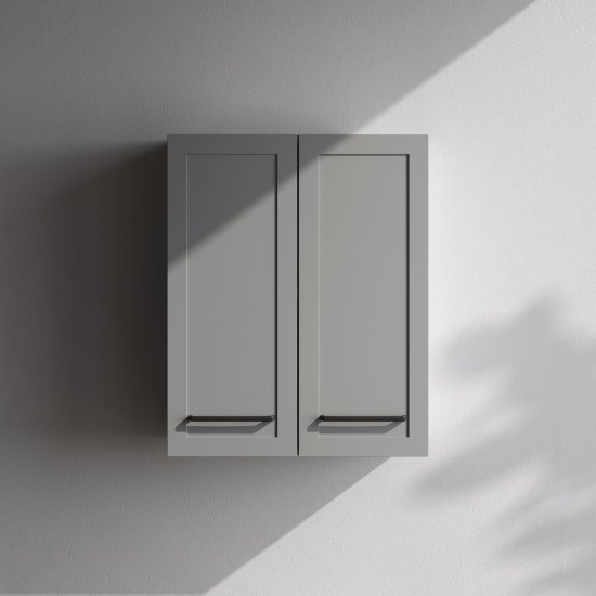 Комплект фасадов для пенала подвесного AM.PM Force M9FFCM0602GM 70x30 см МДФ цвет серый 2 шт