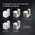 Корпус тумбы подвесной AM.PM Force M9FCFUX0602WM 66x57x44.6 см цвет белый матовый