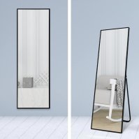 Зеркало декоративное A+T Home Decor прямоугольное 50x176 см металл цвет черный