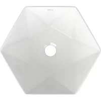 Накладная раковина на столешницу Bauedge BAU Crystal
