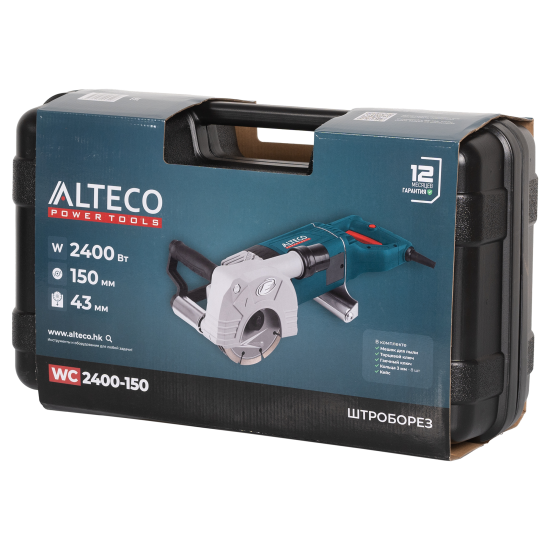 Штроборез сетевой Alteco WC 2400-150, 150 мм
