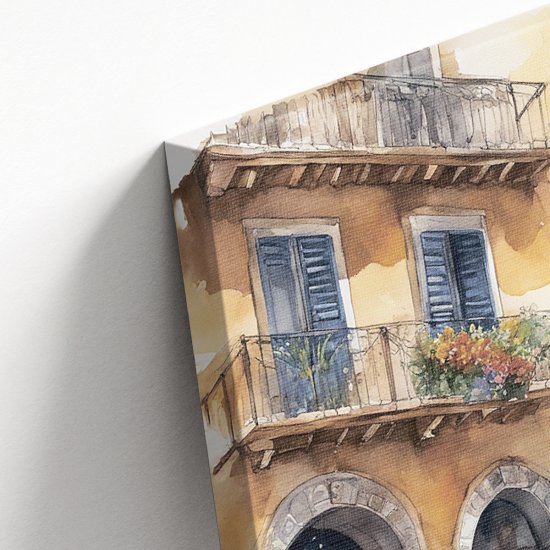 Картина Уютное кафе 50x70 см