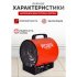 Пушка тепловая электрическая 2 кВт Ресанта ТЭП-2000К прямого нагрева (67/1/7)