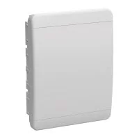 Щит распределительный встраиваемый IEK Tekfor ЩРВ-П-24 пластиковый IP41 385х102х290 мм 24 модуля непрозрачная дверь