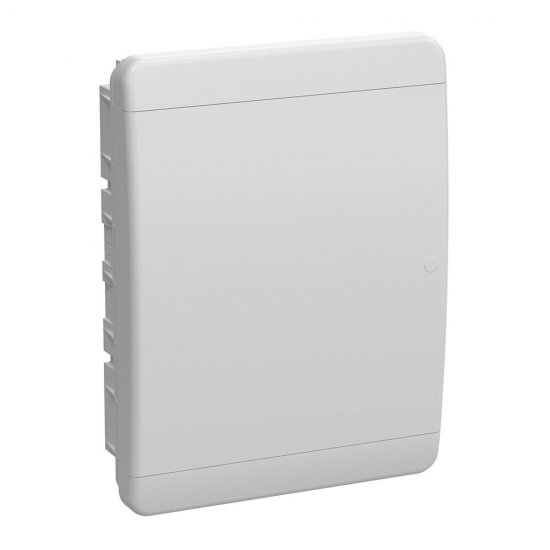 Щит распределительный встраиваемый IEK Tekfor ЩРВ-П-24 пластиковый IP41 385х102х290 мм 24 модуля непрозрачная дверь