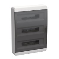 Щит распределительный навесной IEK Tekfor ЩРН-П-54 пластиковый IP41 535х102х398 мм 54 модуля прозрачная дверь