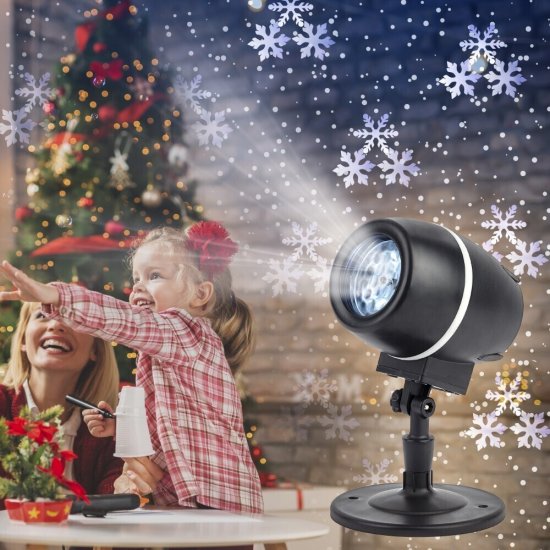 Проектор светодиодный LED Эра уличный Снежный вальс (Б0047979)