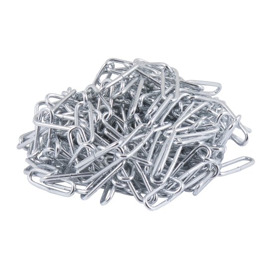 Цепь 2 мм длинное звено 5 м сталь оцинкованная