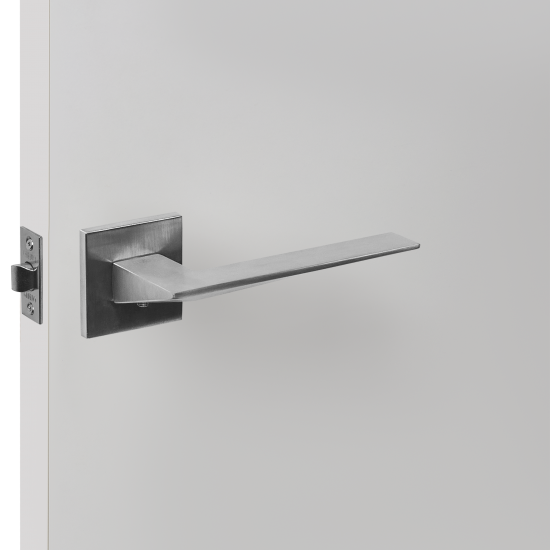 Дверные ручки Punto Ilusion без запирания цвет матовый хром