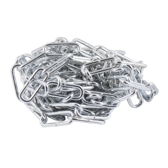 Цепь 4 мм длинное звено 5 м сталь оцинкованная