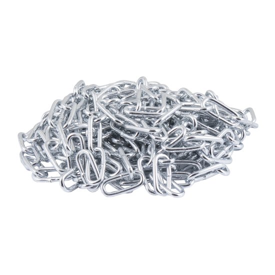 Цепь 3 мм короткое звено 5 м сталь оцинкованная