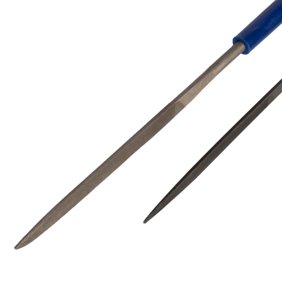 Набор надфилей трехгранных Кобальт 247-859, 2 шт.