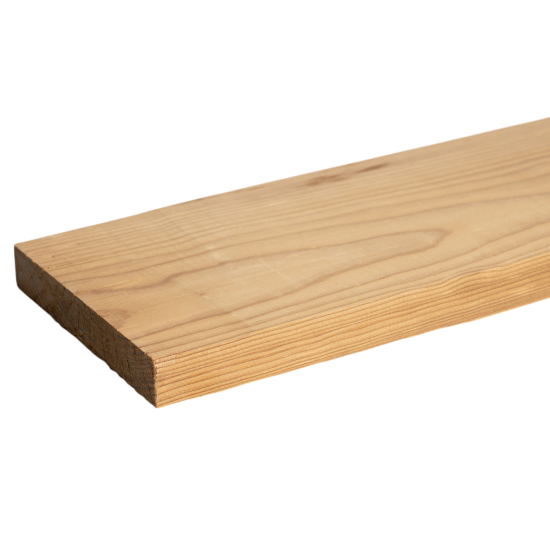 Доска состаренная амбарная цвет коричневый 1400x120x18 мм