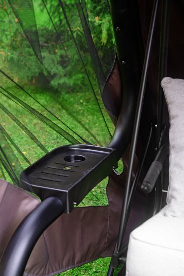 Качели садовые Naterial Moneron 4-х местные до 480 кг серый