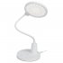 Настольная лампа светодиодная Эра LED-501-10W-W нейтральный белый свет цвет белый, с регулировкой яркости