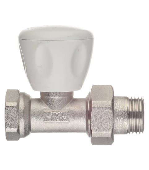 Клапан регулирующий Tiemme 1/2 НР(ш) х 1/2 ВР(г) для радиатора (3220003/3260043)