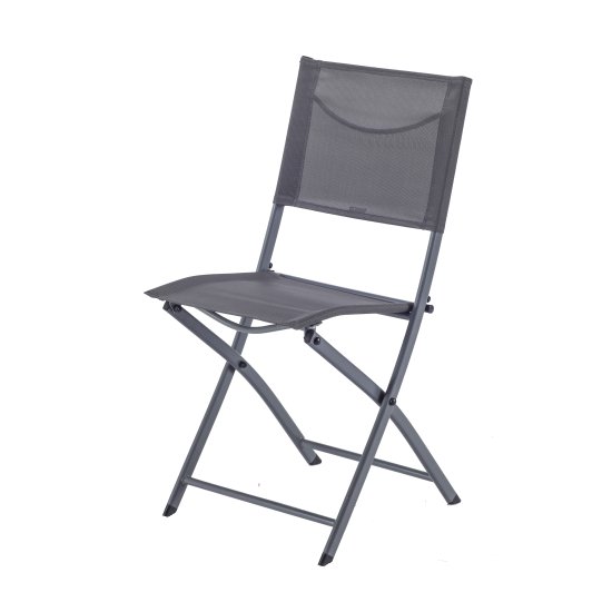 Стул Naterial Emys Origami складной 52x42x83 см сталь темно-серый