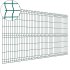 3D панель Profi для забора 1.53x2.5 м оцинкованная сталь зеленый