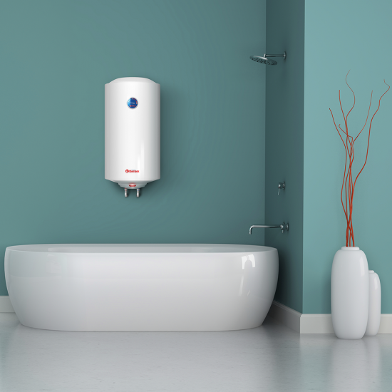 Накопительный водонагреватель электрический 50 л Thermex ES L 111 090 1.5 кВт эмалированная сталь мокрый ТЭН