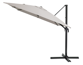 Зонт садовый Naterial Aura 290x390 см цвет серый