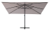 Зонт садовый Naterial Aura 290x390 см цвет серый