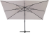 Зонт садовый Naterial Aura 290x390 см цвет серый