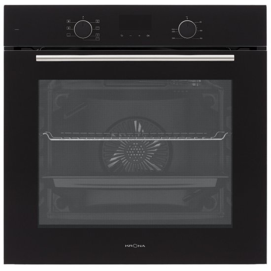 Духовой шкаф электрический встраиваемый Krona Element D Plus 60 595 мм черный (КА-00007248)