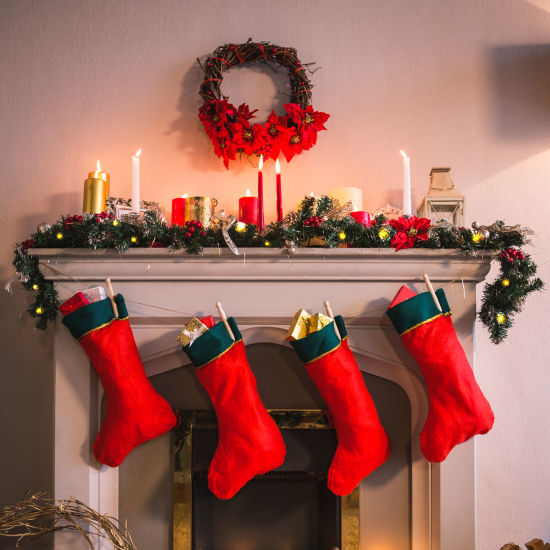 Гирлянда Хвоя 270 см 20 LED