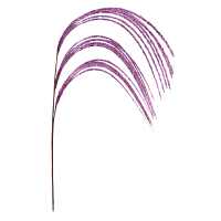 Изделие декоративное Ветка 97x10 см розовый