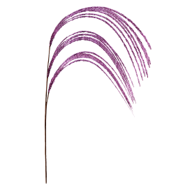 Изделие декоративное Ветка 97x10 см розовый