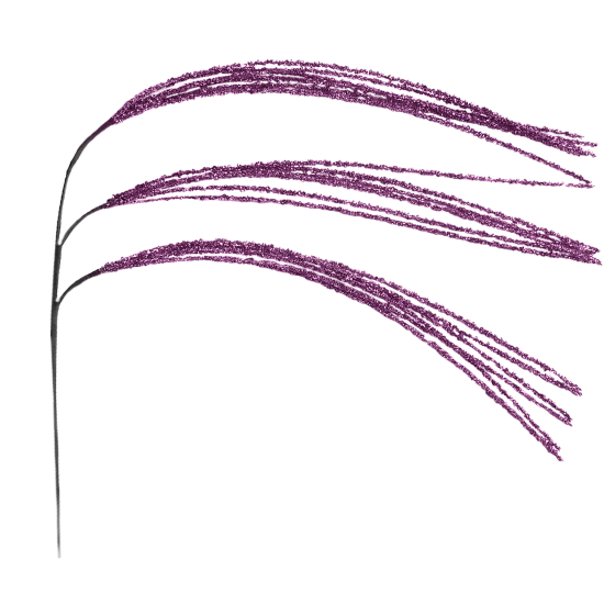 Изделие декоративное Ветка 97x10 см розовый