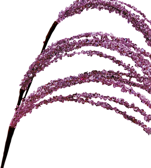 Изделие декоративное Ветка 97x10 см розовый