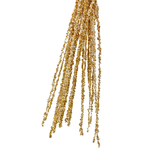 Изделие декоративное Ветка 97x10 см золотой