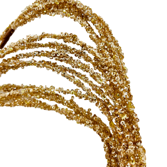 Изделие декоративное Ветка 97x10 см золотой