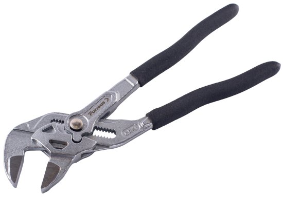 Клещи переставные с автофиксацией Rage Furious Chromesave захват до 52 мм длина 260 мм