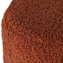 Пуф букле терракот 45 x 38 см