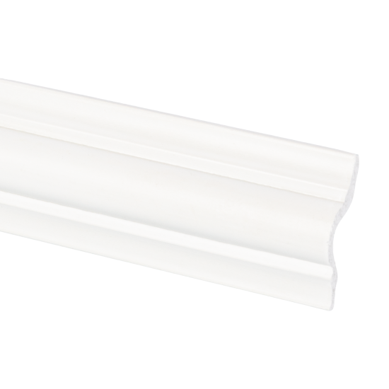 Молдинг потолочный полистирол ударопрочный Classic-2 белый 18x38x2000 мм