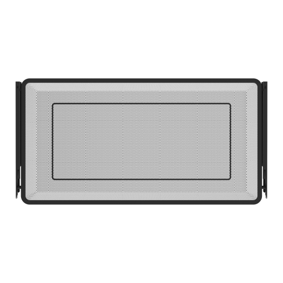 Корзина выдвижная для шкафа Лион 76.8x14.4x38.6 см цвет черный