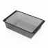Корзина выдвижная для шкафа Лион 56.8x14.4x38.6 см цвет черный