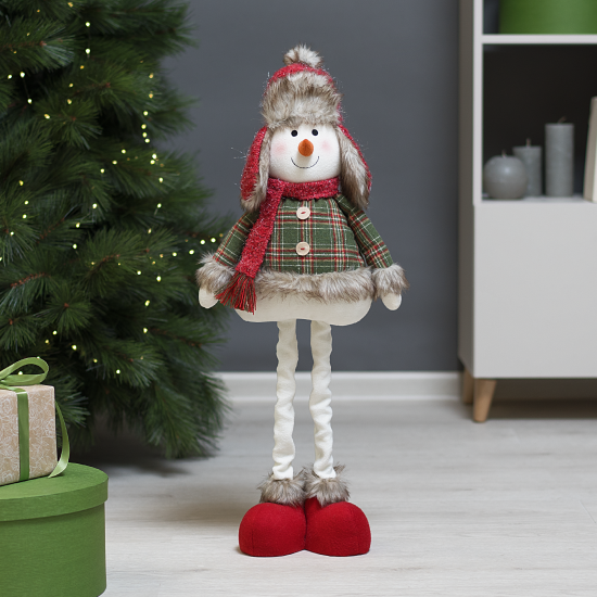 Декоративная фигура Снеговик 50x24 см