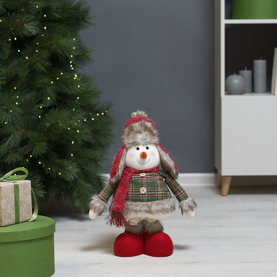 Декоративная фигура Снеговик 50x24 см