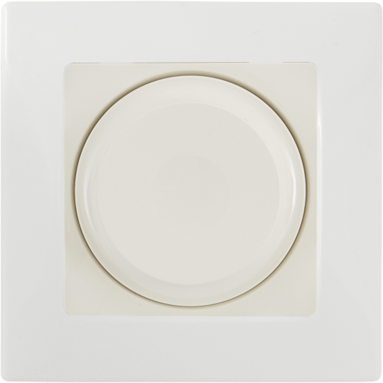 Диммер поворотно-нажимной универсальный LED - Legrand Etika - 300Вт без нейтрали - слоновая кость