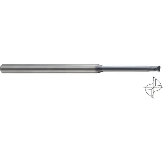 Концевая твердосплавная фреза New Century Alpha-GX