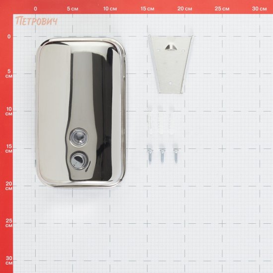 Диспенсер для мыла Zalel 1000 мл металл хром (MJ9303)