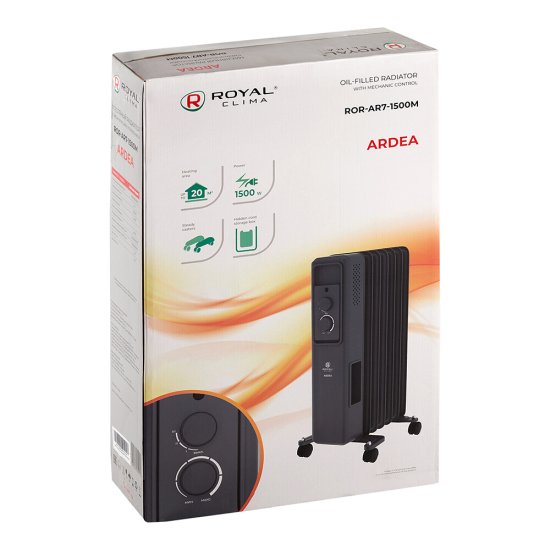 Обогреватель масляный Royal Clima Ardea 1500 Вт 7 секций (НС-1646680)