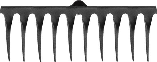 Грабли прямые Finland 1704, 10 зубьев 140 см сталь с черенком