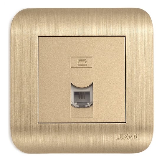 Телефонная розетка Luxar Deco
